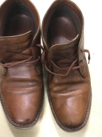 Bottines en cuir vintage bottes mi-hauteur taille 41 