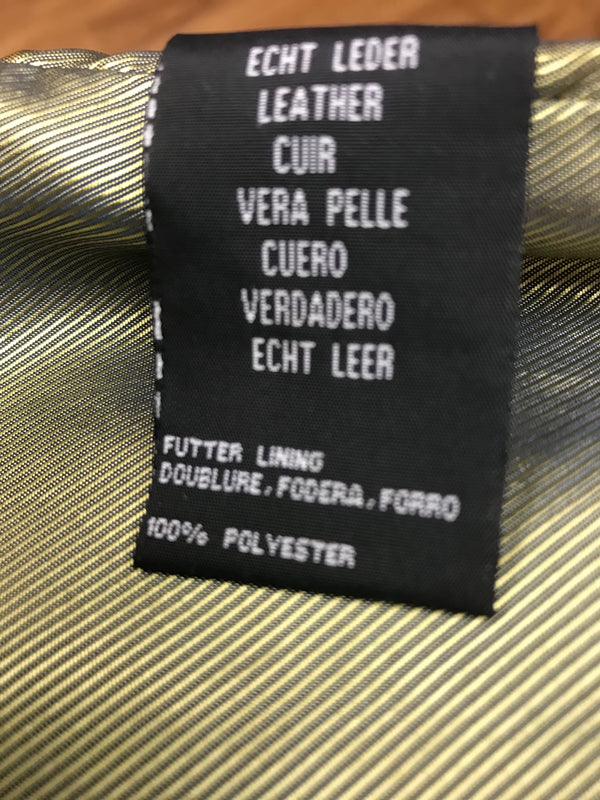 Herren Lederweste Gr. L, Vintage