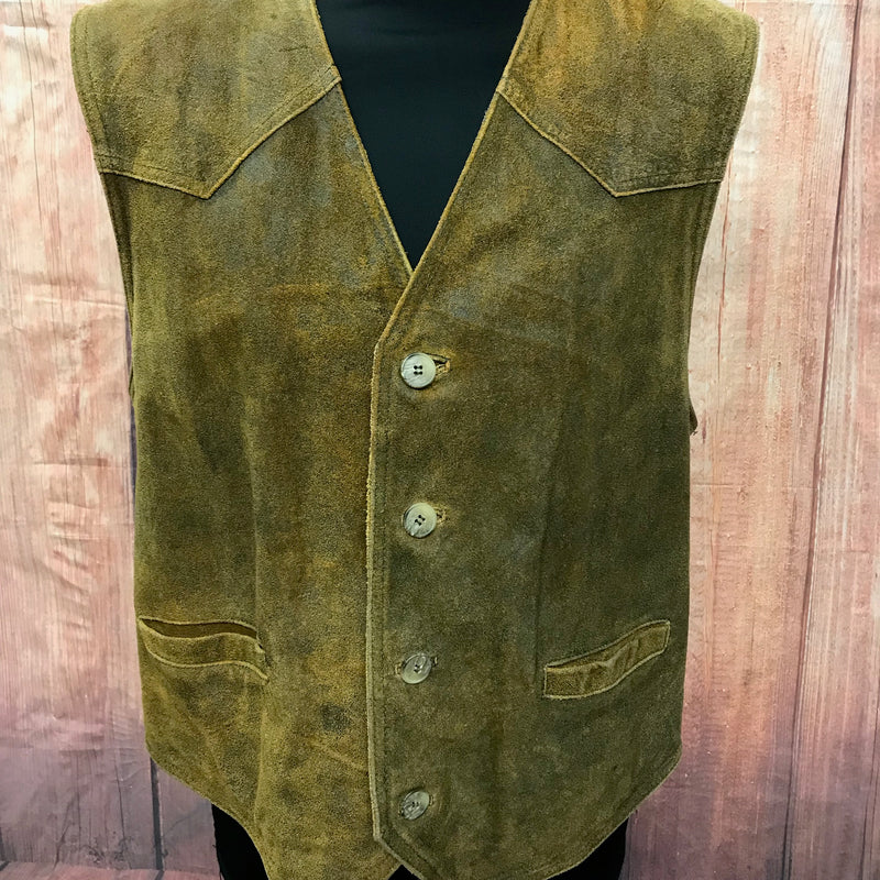 Herren Lederweste Vintage