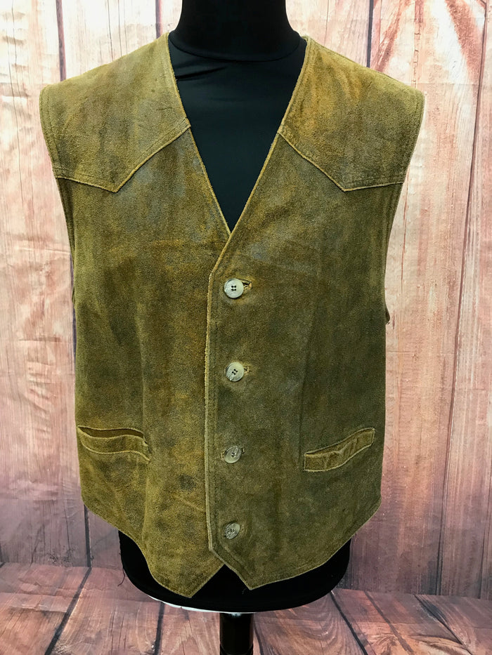 Gilet en cuir taille 52 