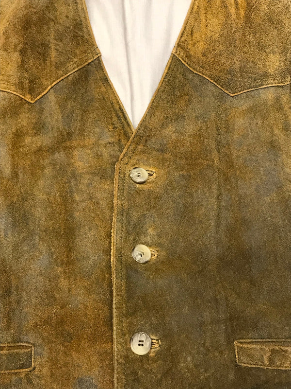 Herren Lederweste Vintage, Ansicht 2