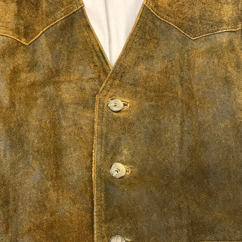 Herren Lederweste Vintage, Ansicht 2