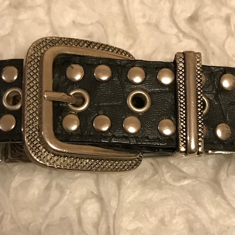 Geflochtener Vintage Mesh-Gürtel aus Metall
