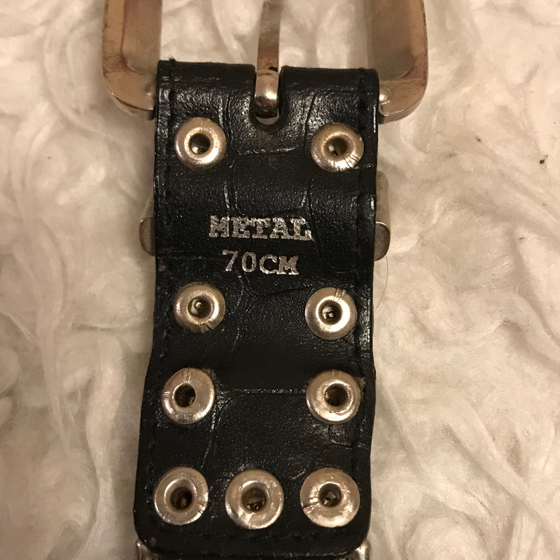 Geflochtener Vintage Mesh-Gürtel aus Metall