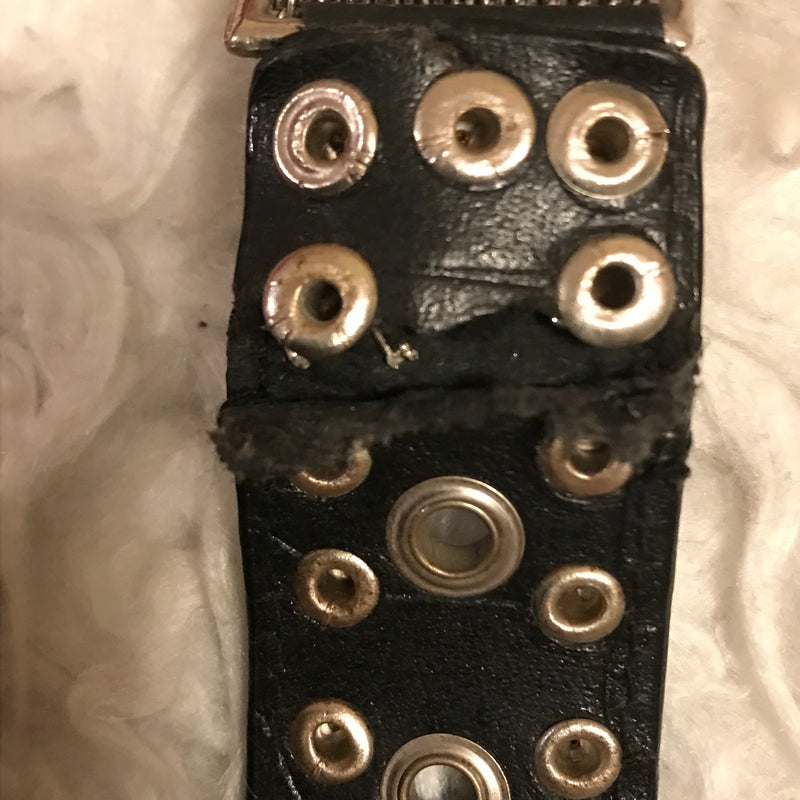 Geflochtener Vintage Mesh-Gürtel aus Metall
