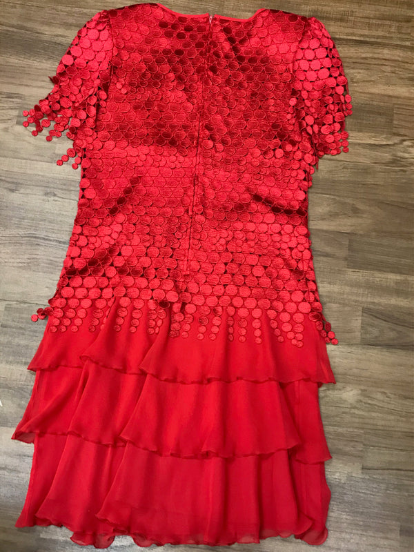 Vintage Mode 20er Jahre Stil Kleid ca.Gr.42