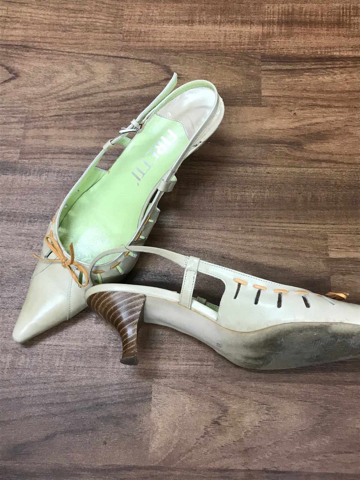 Chaussures vintage escarpins années 50 taille 41 