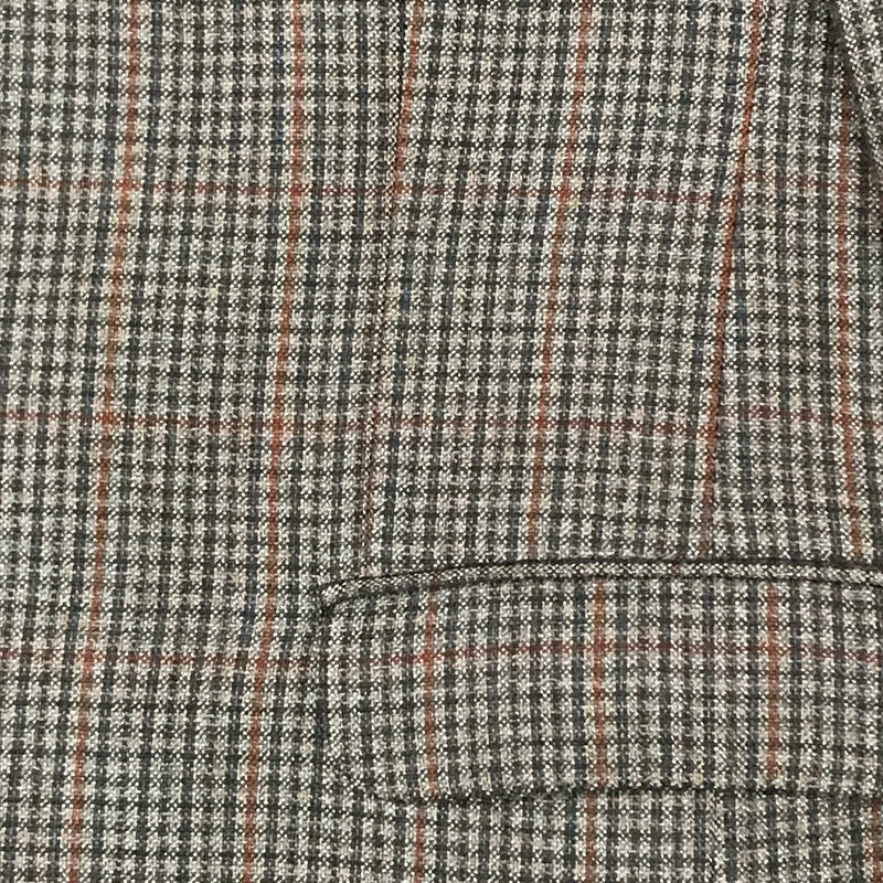 Karierte Herrenjacke Vintage Tweed Sakko Blazer  Gr.48