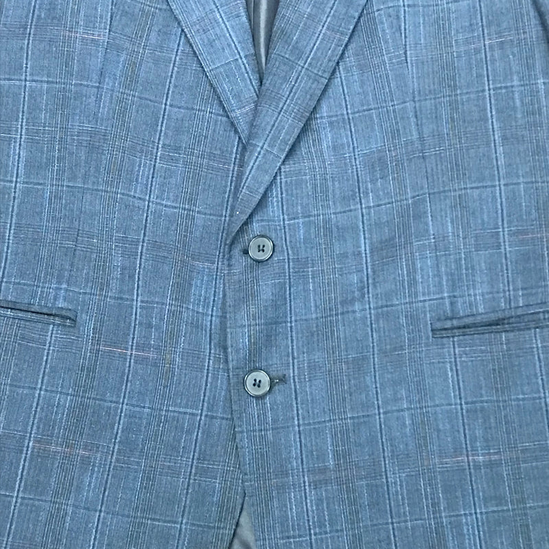Elegantes Vintage Sakko in Blau, Größe 48