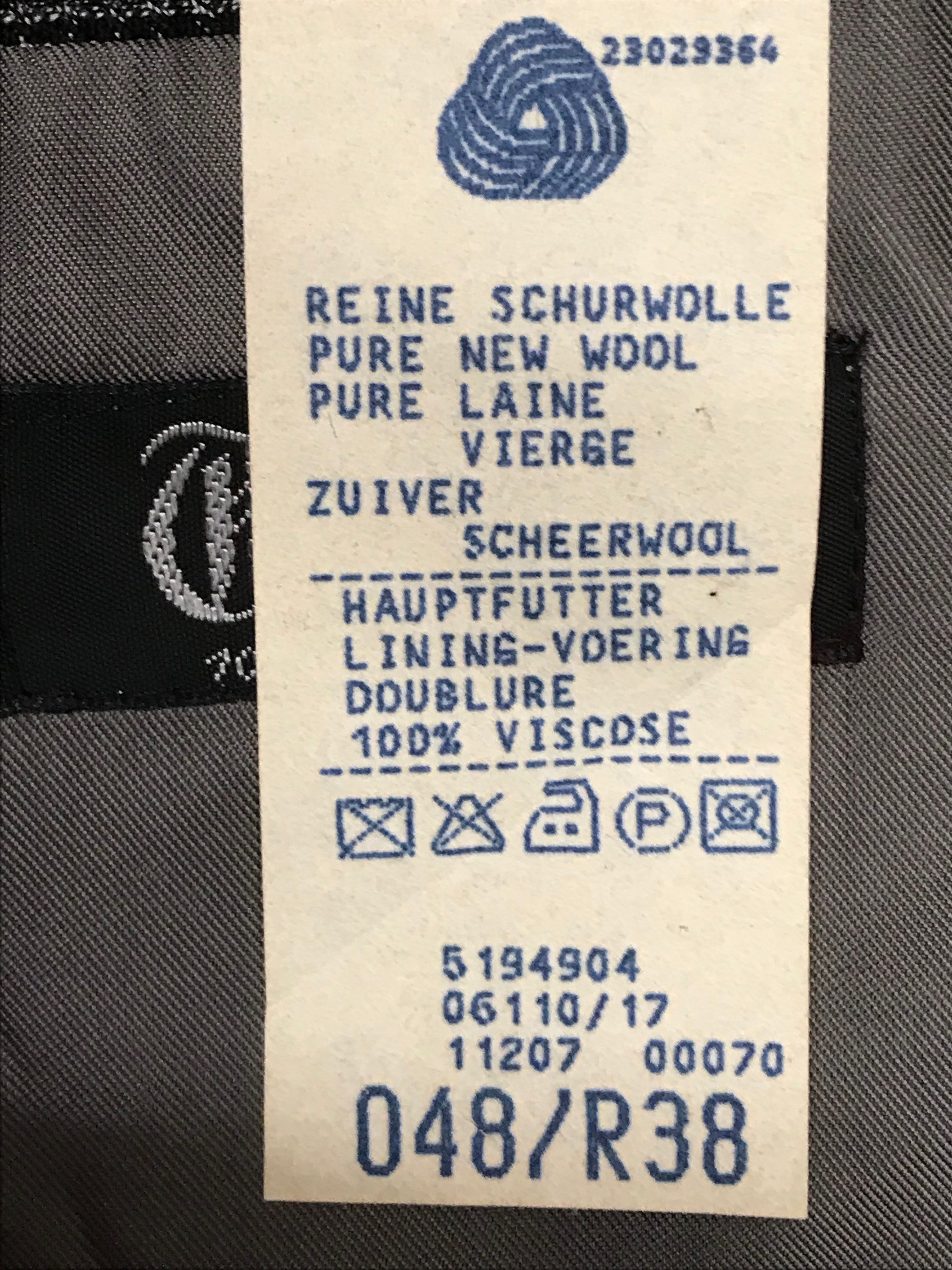 Karierte Herrenjacke Vintage Tweed Sakko Blazer  2 Reiher Gr.48