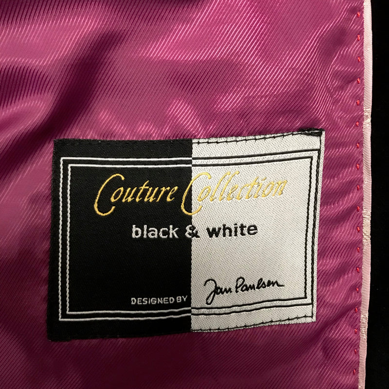 Samt - Jacke Herren Sakko in schwarz Gr.56