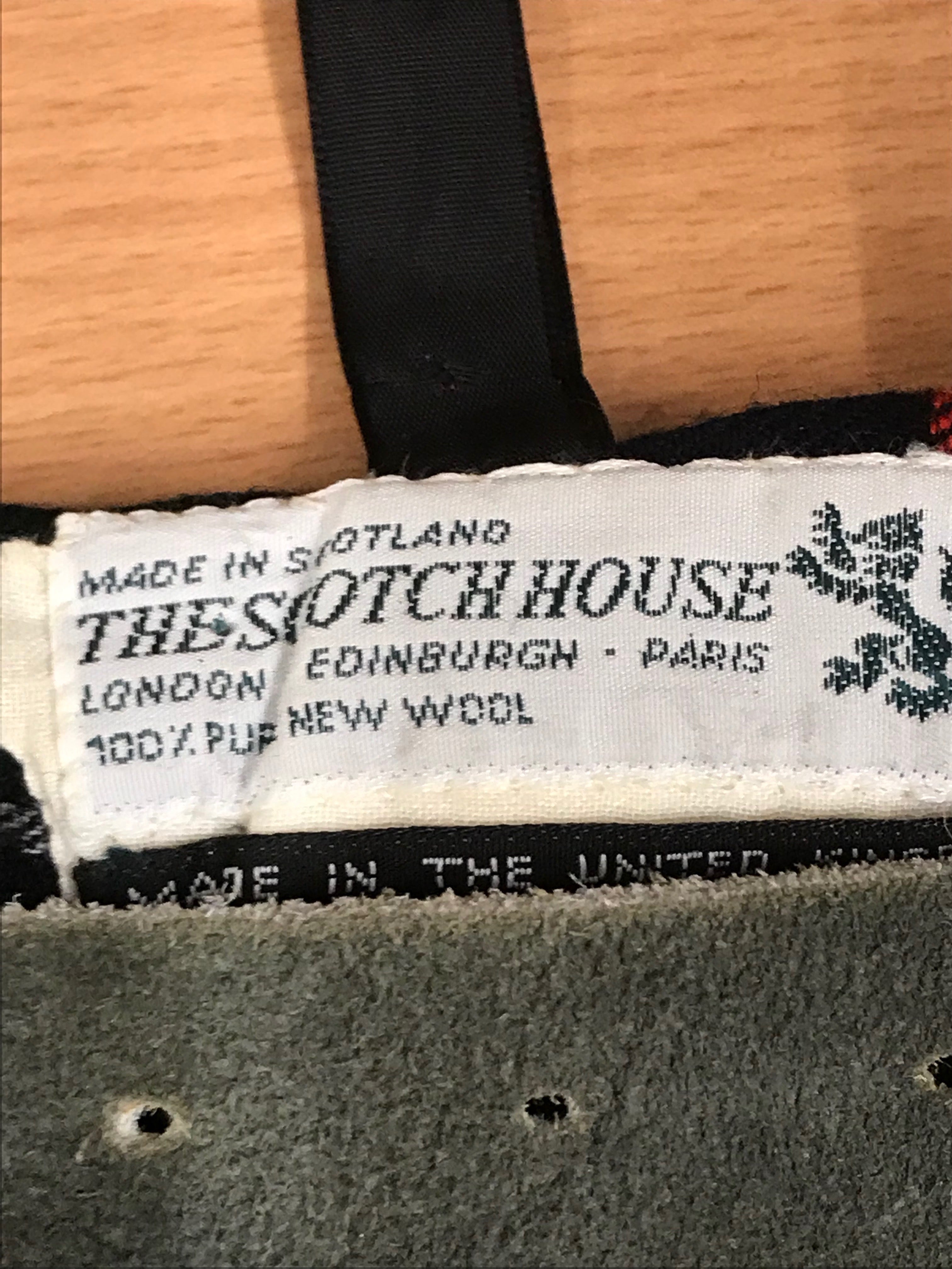 Vintage Kilt, Schottenrock Bundweite ca. 80 cm