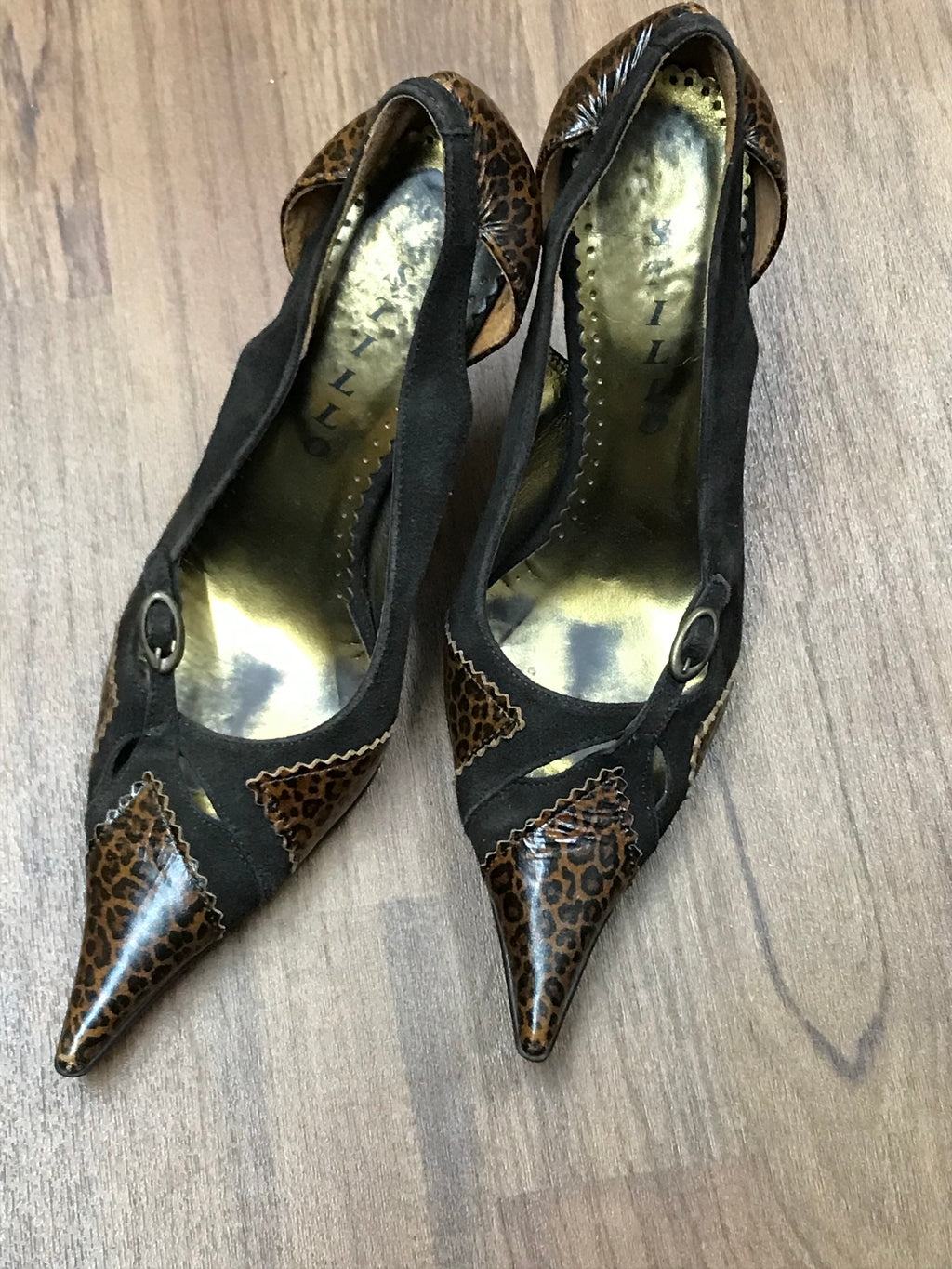 50er Jahre Pumps Stilettos Damen Gr.38 Vintage Schuhe