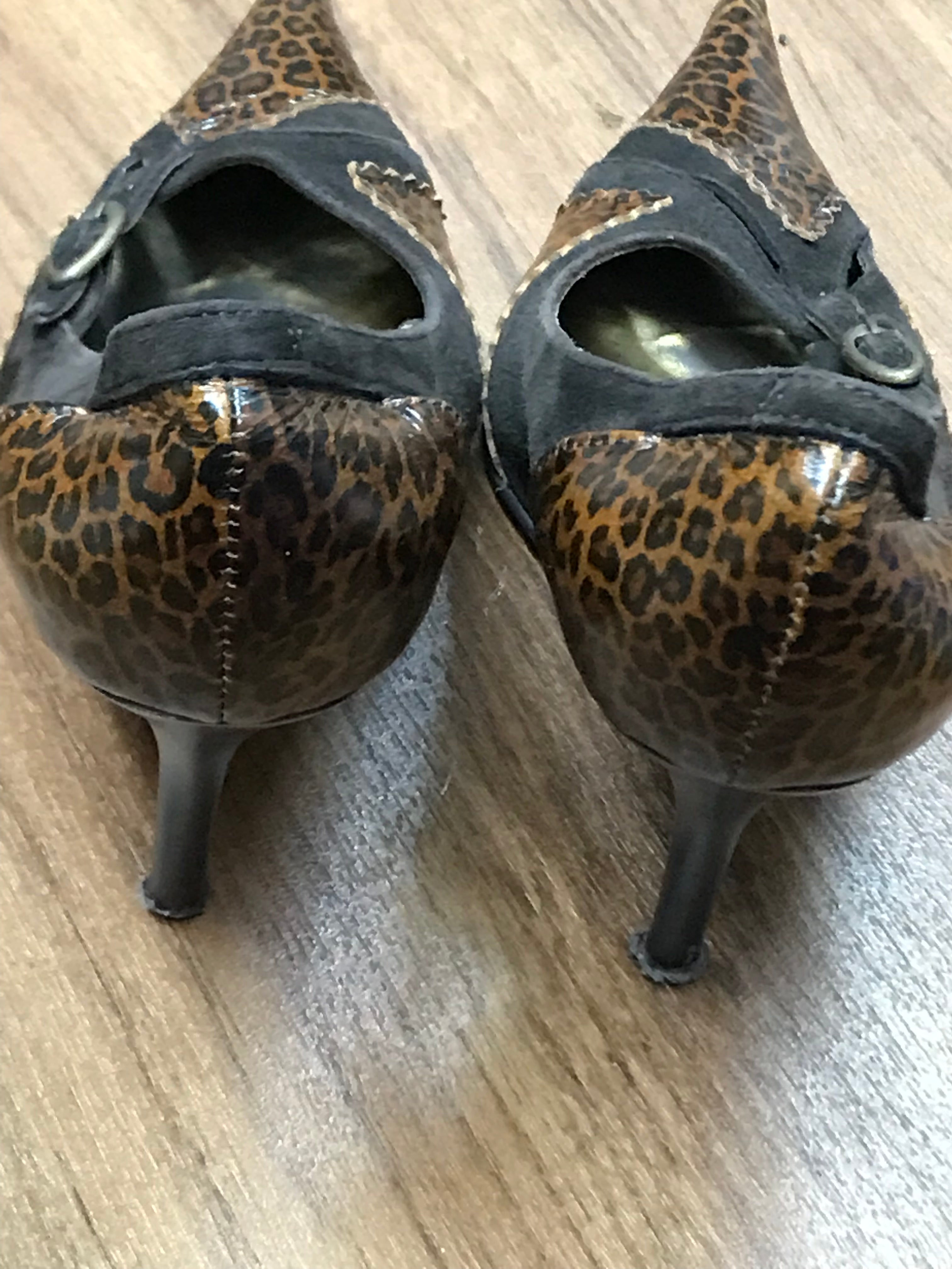50er Jahre Pumps Stilettos Damen Gr.38 Vintage Schuhe