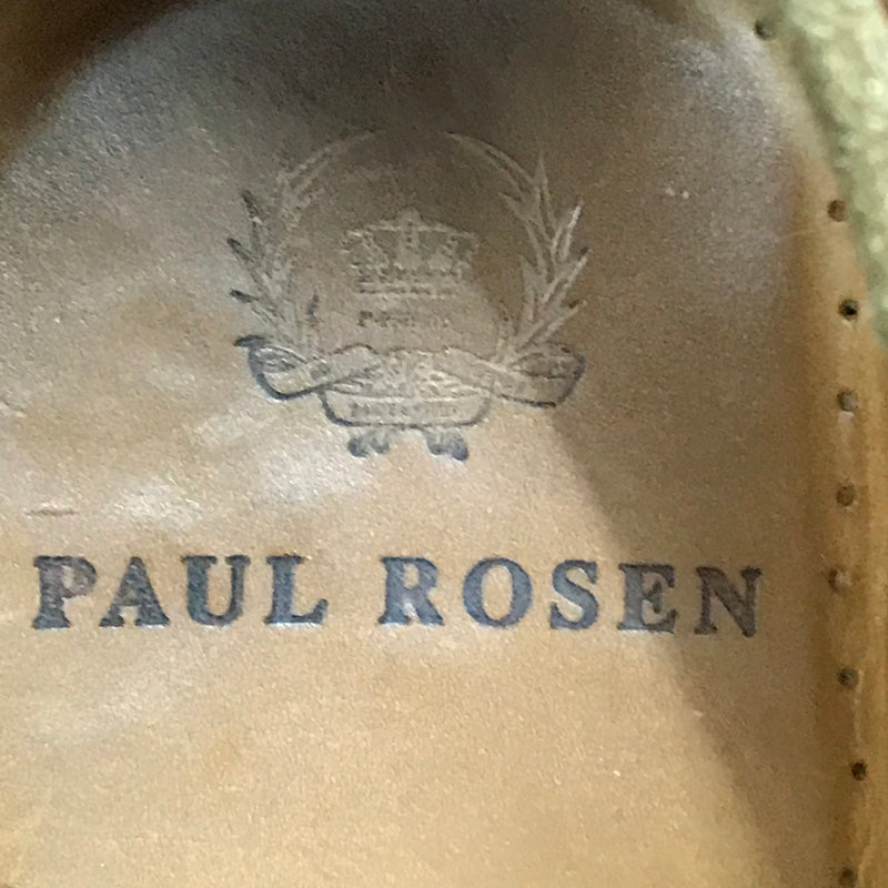 Vintage Herren Schuh, Halbschuh aus Wildleder Gr.43