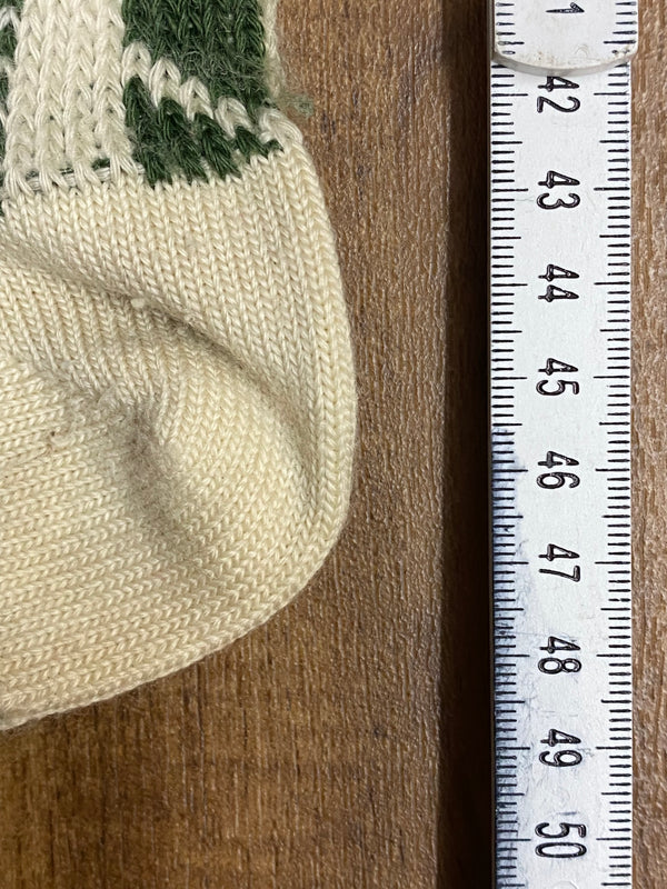 Vintage - Kniestrümpfe - Beige Grün, Ansicht 3