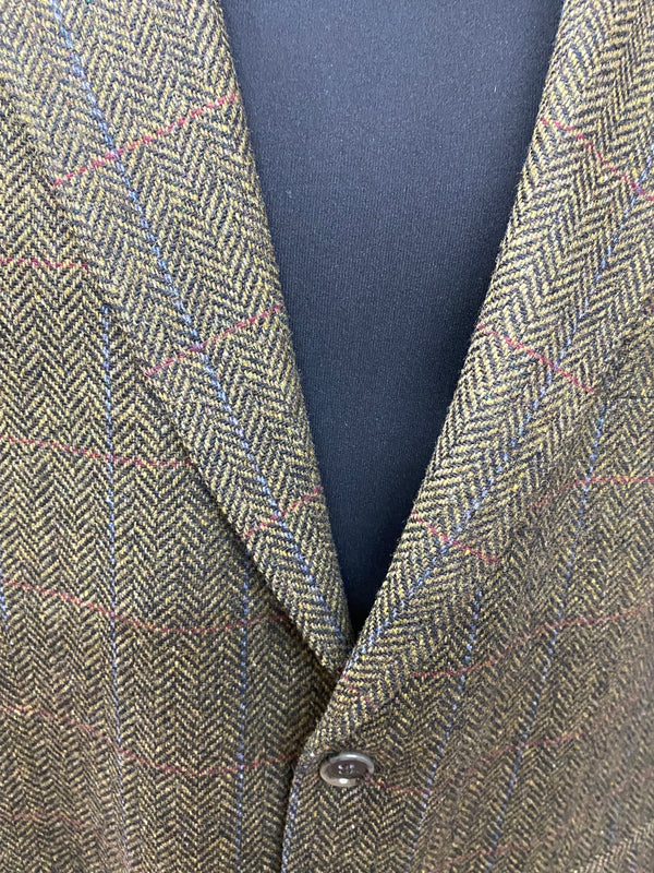 Vintage Tweed Jacke, Blazer  Gr.28 aus Schurwolle