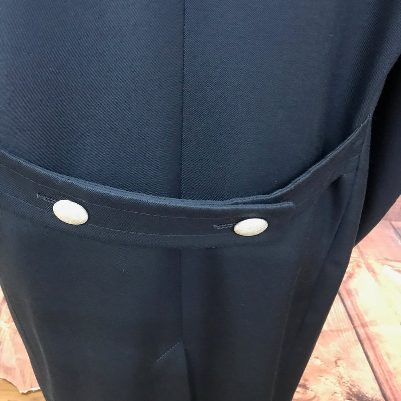 Uniform Mantel Militär dunkelblau, Ansicht 4