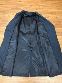 Manteau vintage uniforme militaire taille 52 bleu foncé 