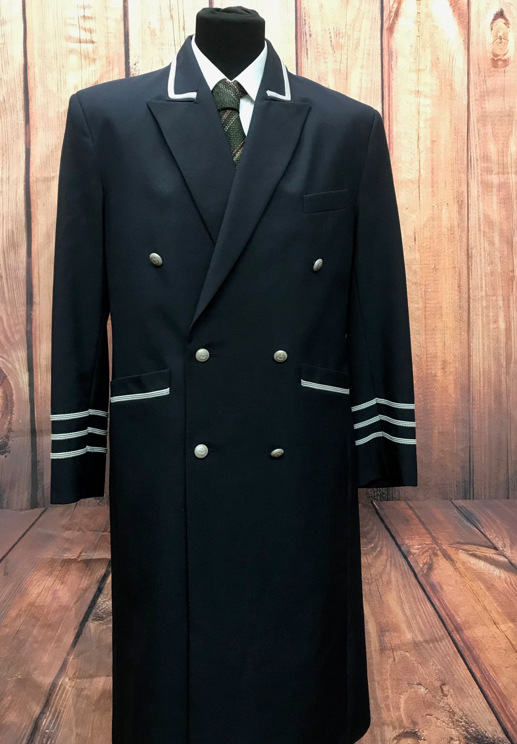 Vintage Mantel Uniform Militär Gr.48