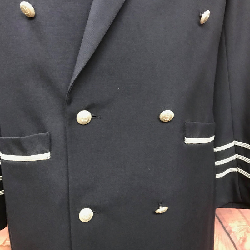 Vintage Mantel Uniform Militär Gr.48