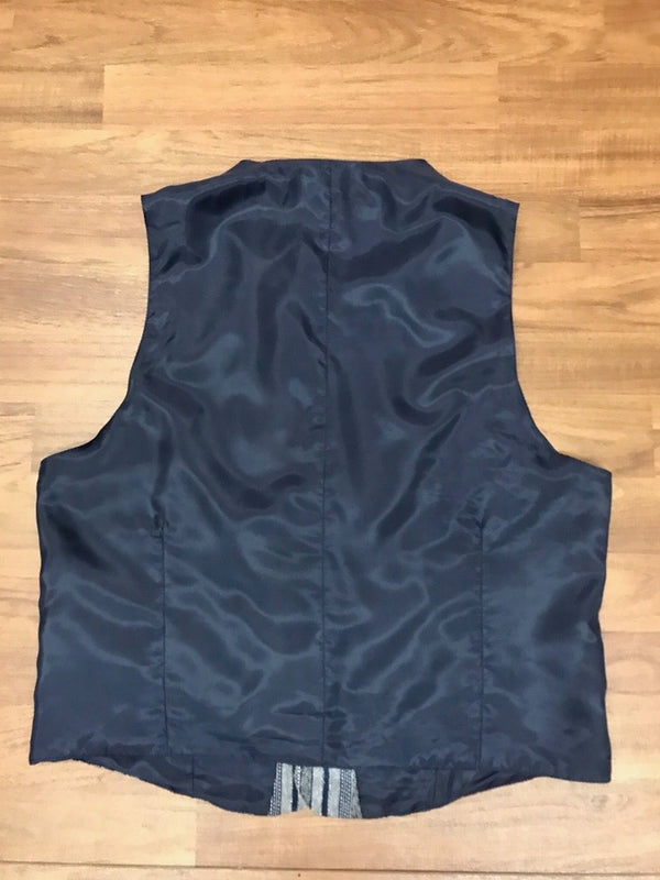 Gestreifte Vintage Weste – Größe 50 – Highland Company