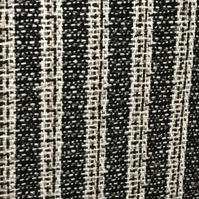 Vintage Herren-Weste Größe 64 – Schwarz-Weiß gestreift in Übergröße